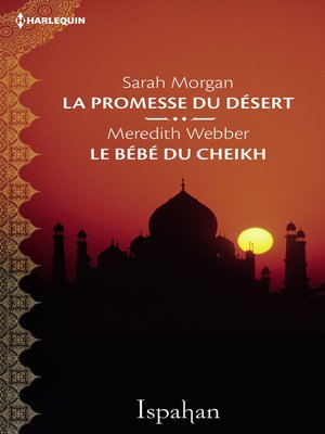 cover image of La promesse du désert--Le bébé du cheikh